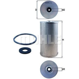 Filtre à carburant KX 210D KNECHT