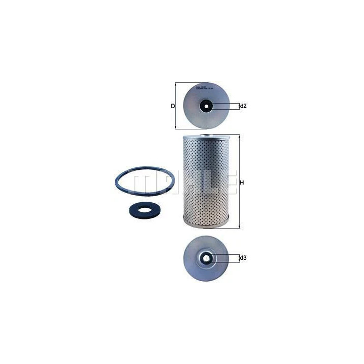 Filtre à carburant KX 210D KNECHT