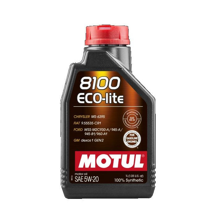 Huile moteur 8100 ECO-lite 5W-20 109102 MOTUL
